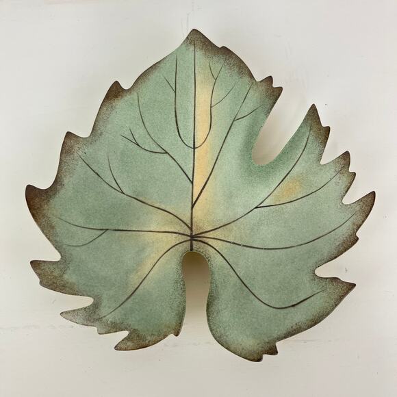 Lenox Porcelain Leaf Shaped Plate - Picture 1 of 5